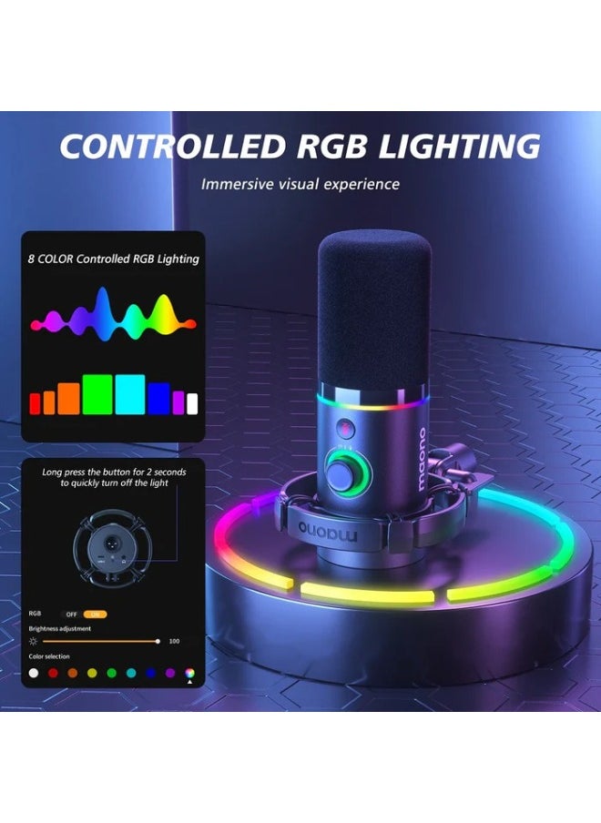 ماونو مجموعة ميكروفون ديناميكي PD200XS USB/XLR مع ذراع ذراع  - Image 4