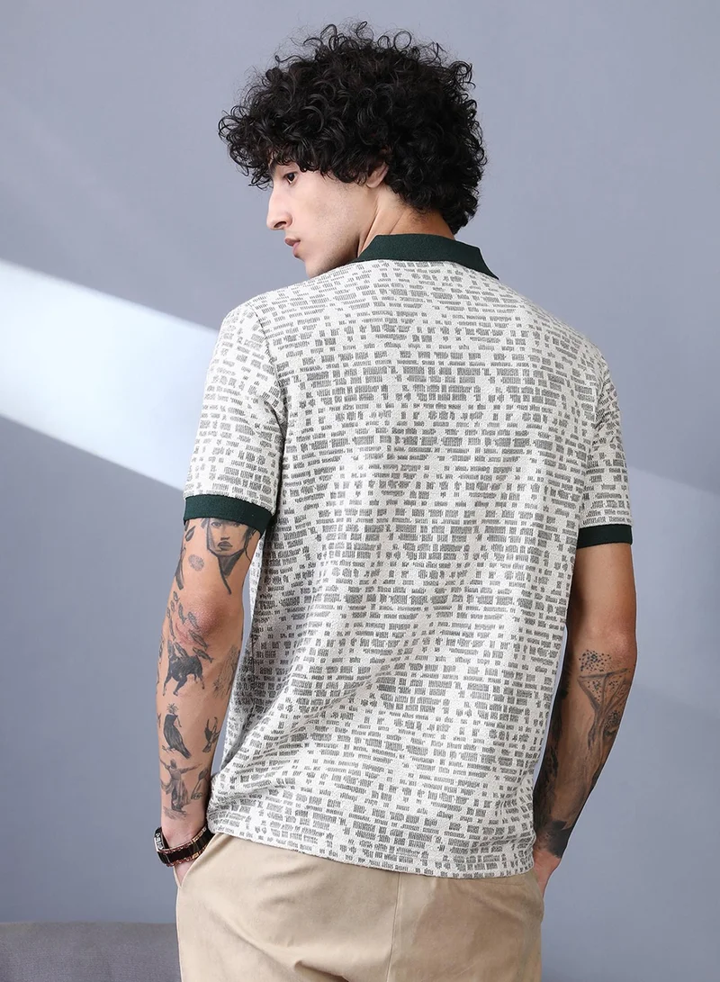 Campus Sutra Campus Sutra Printed Casual Shirt for Men