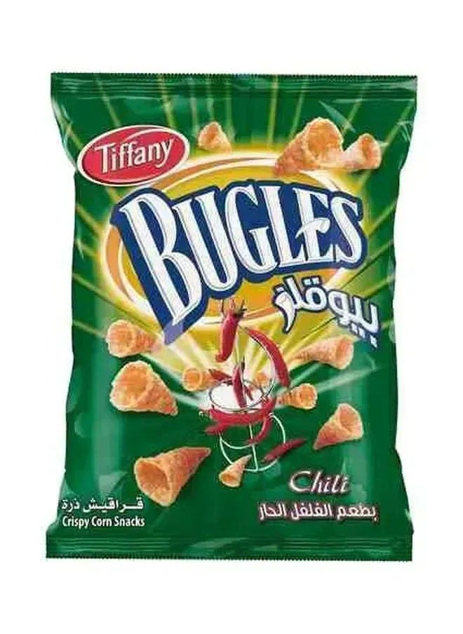 Tiffany Bugles Chili Crispy Corn Chips 