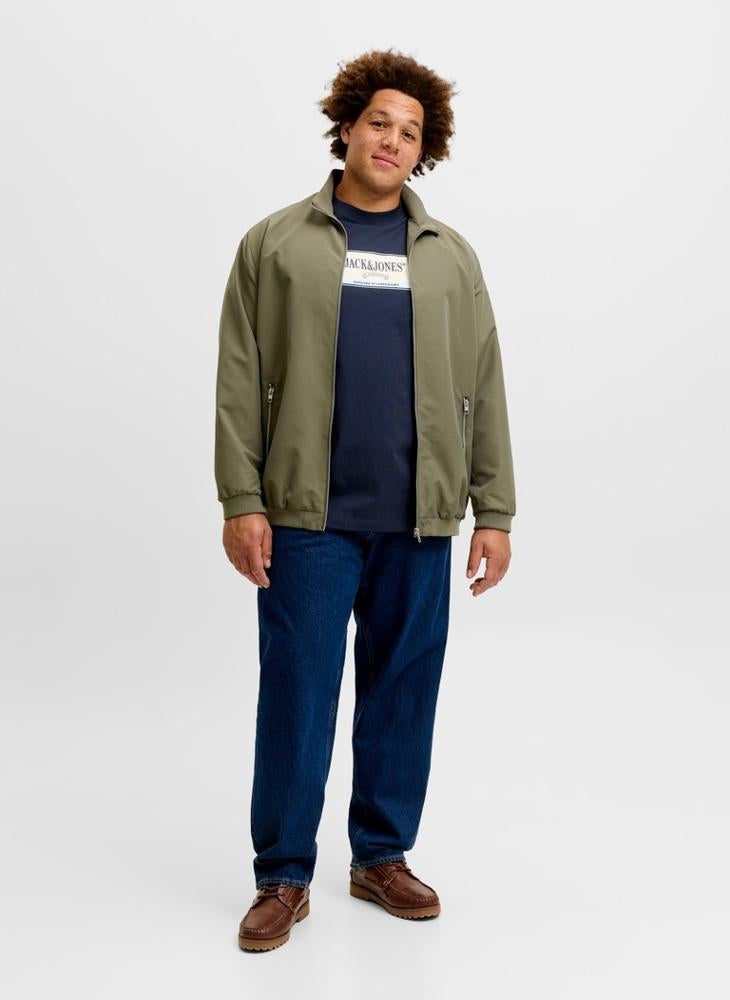 JACK & JONES Plus Size Graphic Crew Neck T-Shirt - Image 5