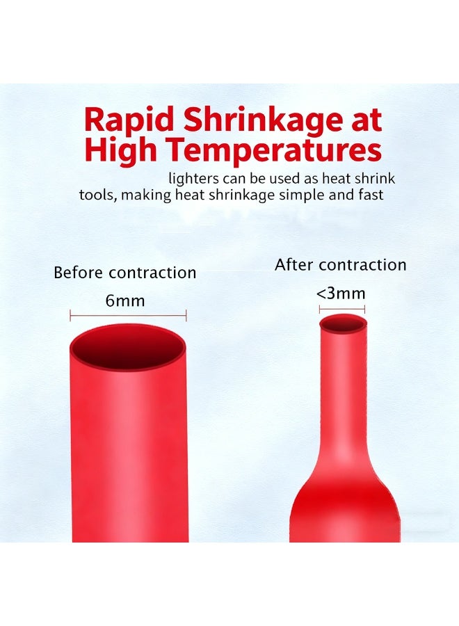 270pcs Heat Shrink Tubing Kit 9 Sizes 3:1 Ratio Shrink Wrap for DIY Sleeving Tube Wrap Cable Wire Premium Large Electrical Waterproof Heat Shrink Tape - Image 2