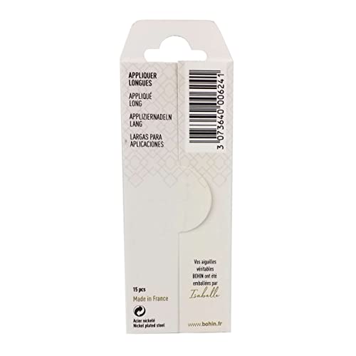Bohin Bead/Applique Needles, Size 10, 15 Per Package - Image 2