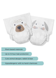 Kit & Kin KIT & KIN Baby Diapers For New Born Baby, Size 2, (Pack of  38) | Flash Dry Superior Leak Protection, Disposable Diapers | Hypoallergenic Skin Protection Diapers for Baby  - Image 2