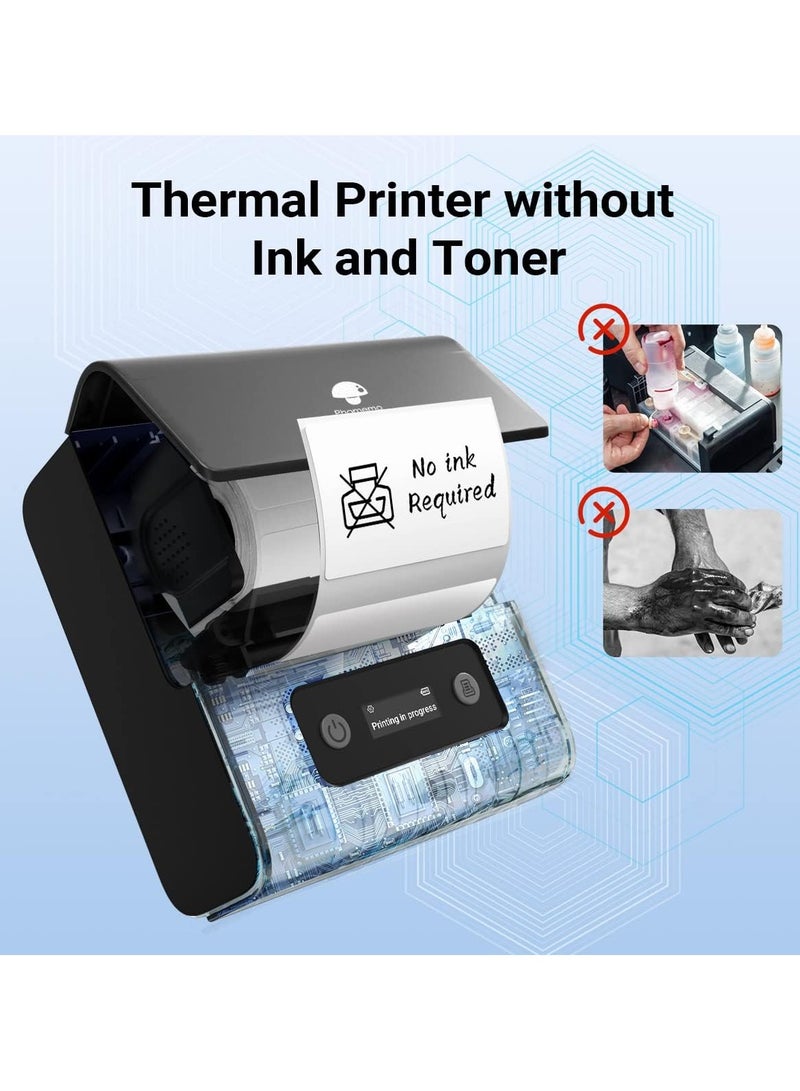 Phomemo Label Maker- M221 Address Label Printer 3’’ Portable Bluetooth Label Maker Machine - Image 3