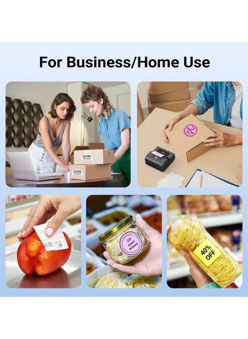 Phomemo Label Maker- M221 Address Label Printer 3’’ Portable Bluetooth Label Maker Machine - Image 4