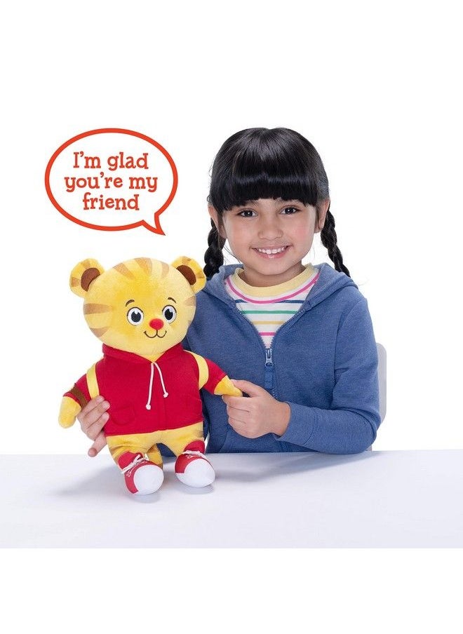 Daniel Tiger's Neighborhood - Daniel Tiger’S Neighborhood Plush Daniel Tiger Back To School Feature Plush With Tigey And Backpack Featuring Music Sounds And Phrases! - Image 1