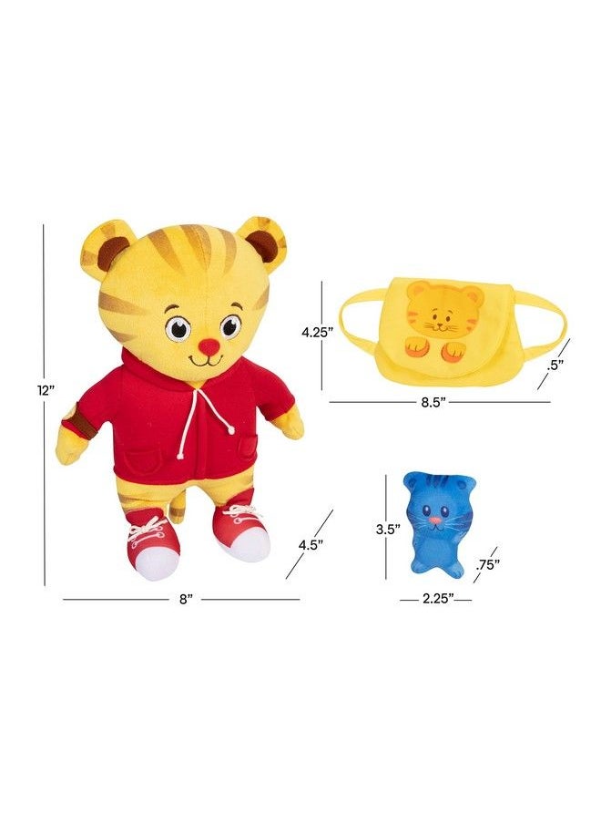 Daniel Tiger's Neighborhood - Daniel Tiger’S Neighborhood Plush Daniel Tiger Back To School Feature Plush With Tigey And Backpack Featuring Music Sounds And Phrases! - Image 1