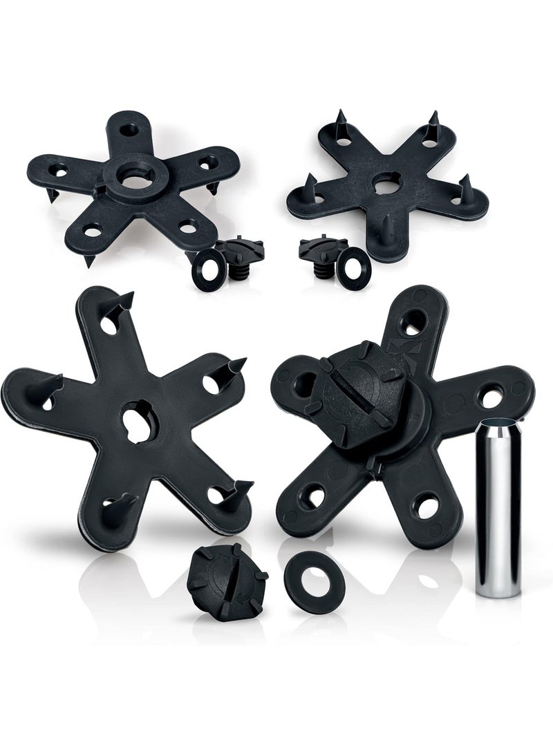 Floor Mat Clips (4 Sets) for Car Mats and Floor Liners - Image 1
