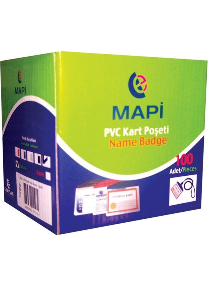 MAPi Kart P.Pvc Oval Stripe Black 10 Lu 910 11 05 