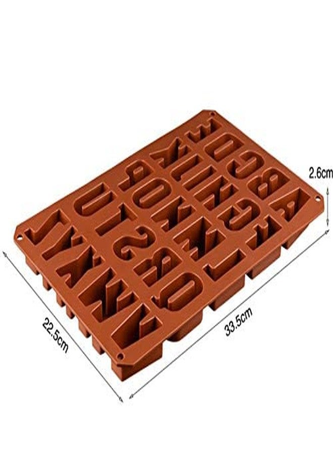 BAKING SET مجموعة أدوات خبز سيليكون: قالب شوكولاتة || قالب حلوى || قالب مكعبات ثلج جيلي || قالب صينية || أدوات تزيين الكيك || (قالب شوكولاتة عيد الميلاد) (مستطيل ABCD) - Image 3