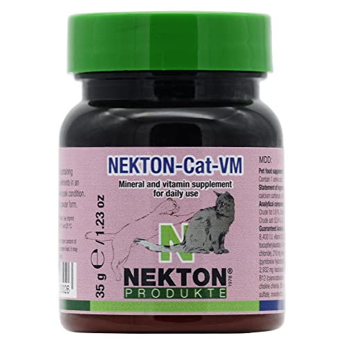 Nekton Cat-VM Feline Vitamin, Mineral and Trace Element Supplement for Daily Maintenance, 35gm - Image 1