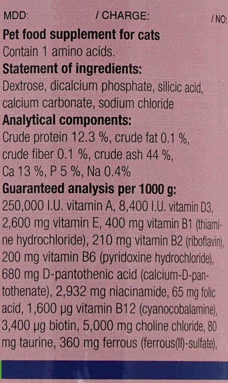 Nekton Cat-VM Feline Vitamin, Mineral and Trace Element Supplement for Daily Maintenance, 35gm - Image 2