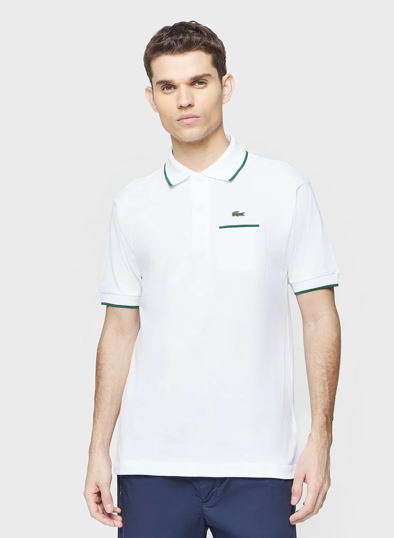 LACOSTE Pocket Detail Polo