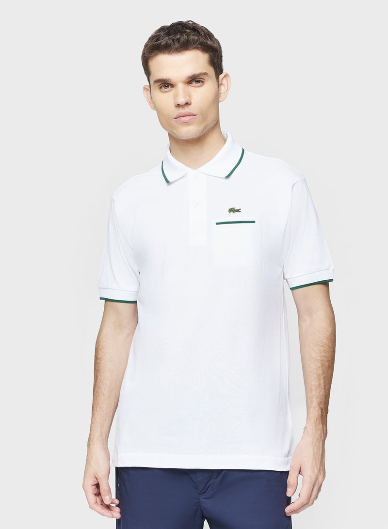 LACOSTE Pocket Detail Polo - Image 1