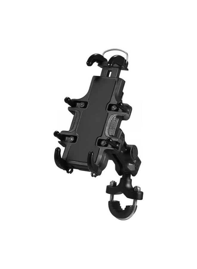 موبايل هولدر متعدد الوظائف مضاد للاهتزاز قابل للتعديل 6 رجل - للتركيب علي جادون  - للموتوسيكل و السكوتر - Image 1