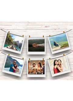 H and N Creations H and N Creations Customized Mini Photo Prints Personalized Gifts with Your Photos Emojis Text Customised 4 x 3 Inch Design White Pack of 10 