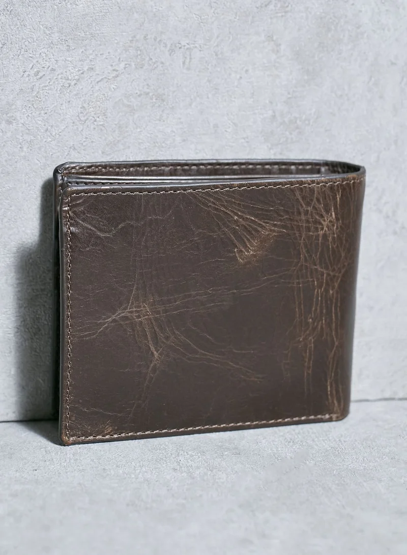 FOSSIL Large Derrick Bifold Coin Wallet