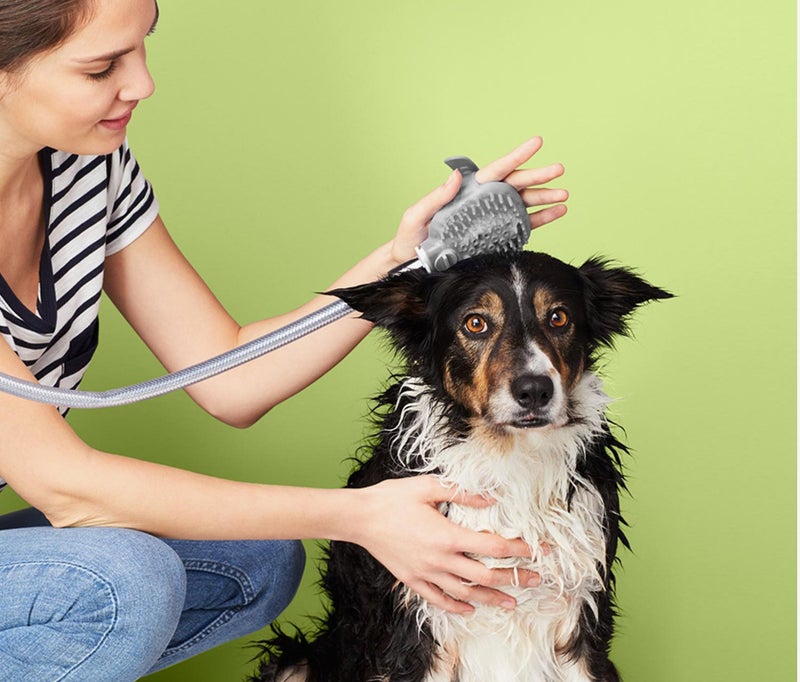 Tchibo Dog Shower, Silver and Grey - Image 1