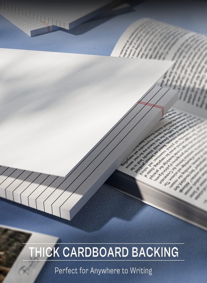 PINJINGPRO 8.5 x 11.75 Legal Pads Wide Ruled Legal Note Pads 3 Pack, 30 Sheets Perforated Double-Sided Printing Paper White Notepads 8.5 x 11.75 Inch for Study Notes, 70 GSM Pads of Paper 30 Lines for Homework - Image 5