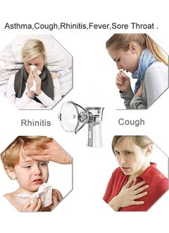 Generic Auto Nebulizer, 2 Mode Ultrasonic Humidifier, Mesh Inhaler With USB Cable, 2 Speed, And 2 Masks  - Image 3