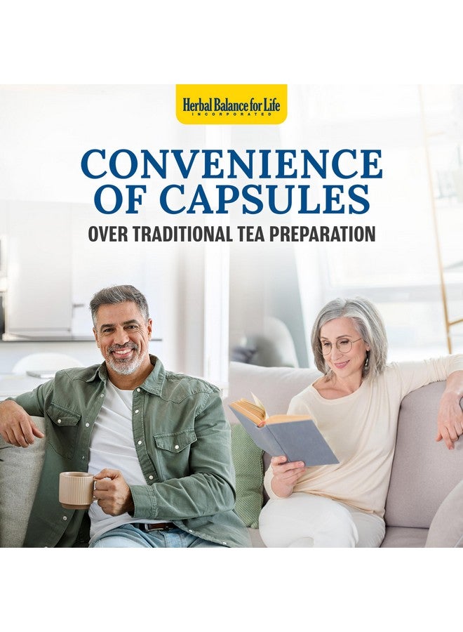 Herbal Balance for Life Organic Essiac Tea 8 Herb Capsules, 3199 mg per Serving - 120 Capsules, with Sheep Sorel Roots, More Potent 8-herb Essiac Tea Formula by Nurse Rene Caisse & Dr. Charles Brusch in The 1950s - Image 5