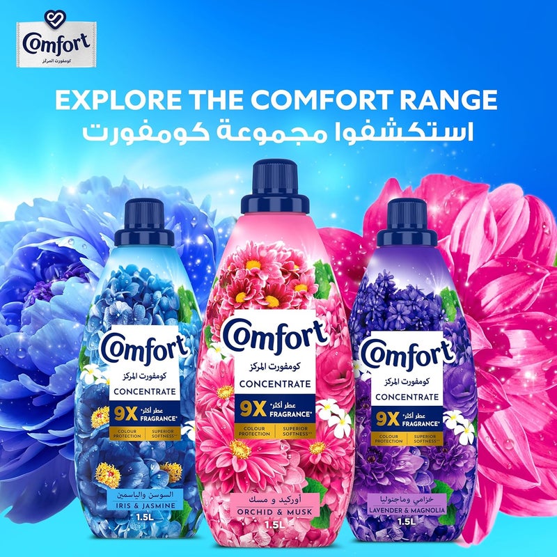 Comfort Concentrate Fabric Softener - Orchid & Musk, 3L - Image 5