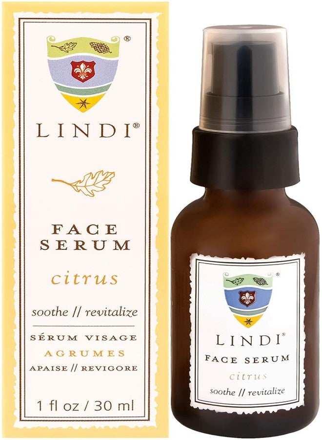 LINDI SKIN Face Serum Citrus - Ultimate Moisture and Comfort To Restore Your Skin Immediately - Reduce Facial Rash, Redness, and Itching - Relieves Uncomfortable Effects of Chemo Rash (1 fl oz) - Image 1