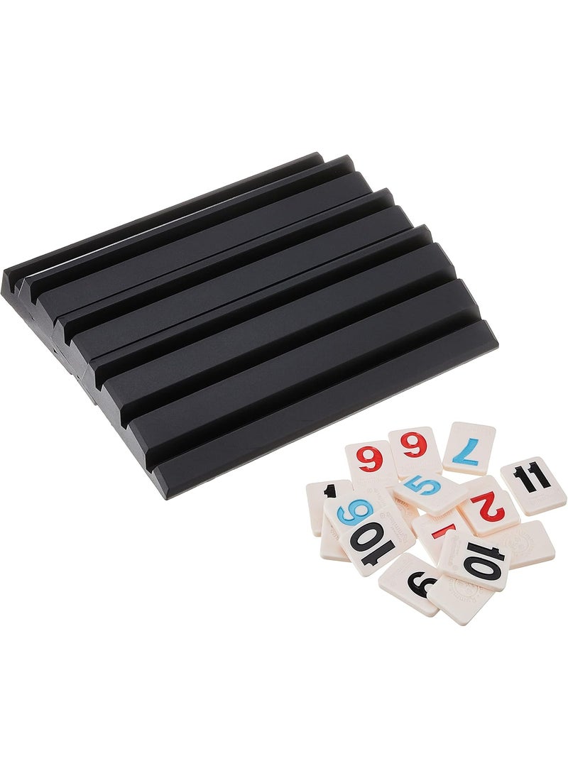 Pressman Rummikub in Retro Tin  The Original Rummy Tile Game by Pressman Red 5  - Image 3