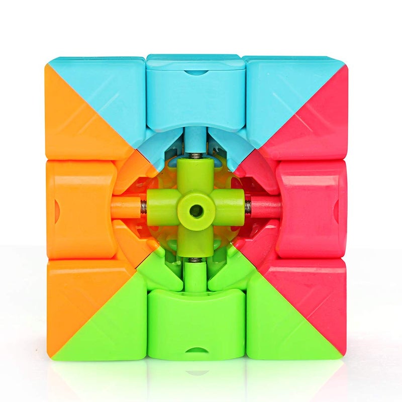 D-FantiX QY Toys Warrior 3x3 Speed Cube Stickerless 3x3x3 Magic Cube Puzzles - Image 3