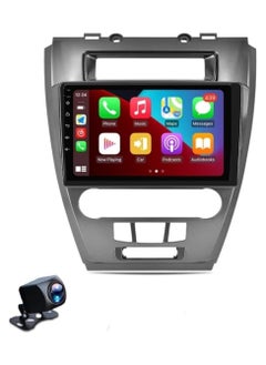 SHEZA STAR Android Car Stereo for Ford Fusion 2009-2012 4GB RAM 64GB ROM Support Carplay, Mirror Link Wi-Fi BT, Radio GPS Navigation, 10 Inch IPS Touch Screen with AHD Camera Included  - Image 1