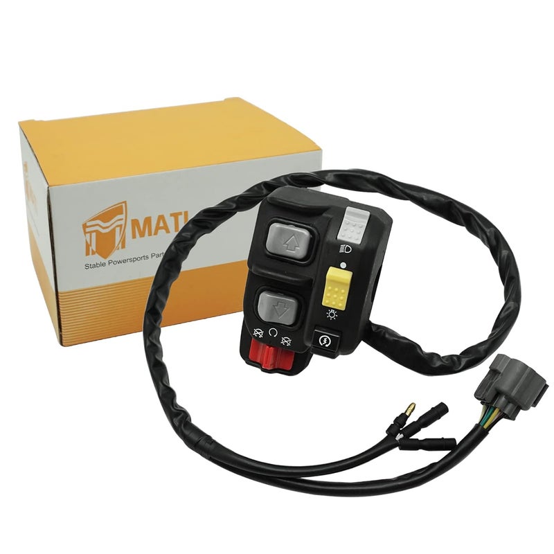 M MATI مفتاح التحكم في المقود M MATI لهوندا ريكون 250 ES TRX250-TE (2002-2004) - Image 5
