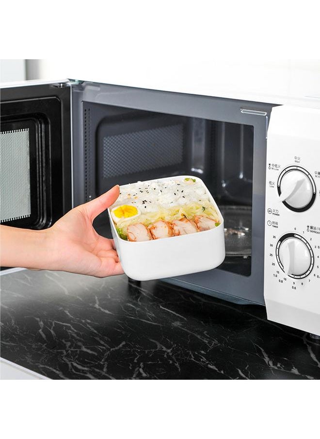 Thoraya Microwave Lunch Box 900 Ml Insulated Sealed Storage Portable Food Container for Home  - Image 3