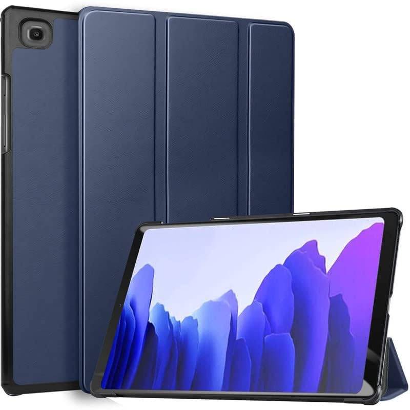 Robustrion Smart Trifold Hard Back Flip Stand Case Cover for Samsung Galaxy Tab A7 10.4 inch [SM-T500/T505/T507] 2020 - Navy - Image 2