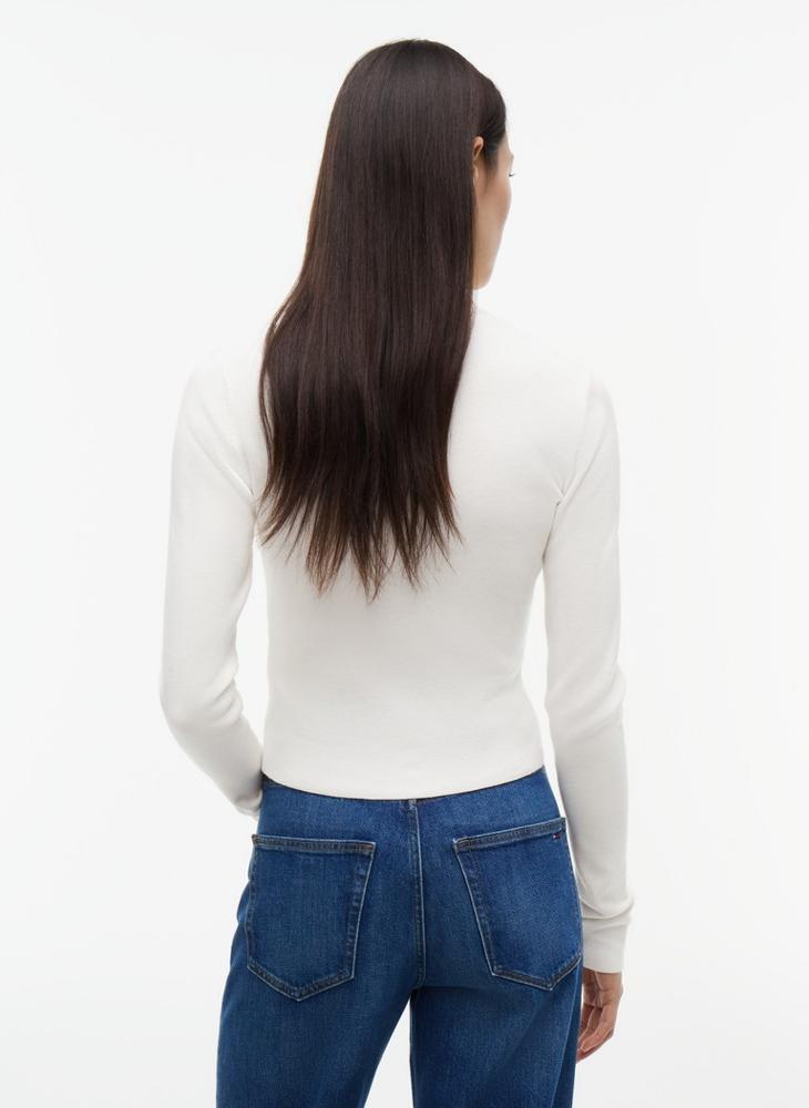 TOMMY JEANS Tommy Badge Slim Zip-Thru Cardigan - Image 2
