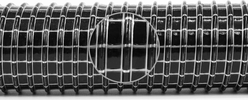 Srfn Ticaret (2 Meters) 38 mm Diameter Steel Wire Hose for Home-Office-Industrial and Commercial Vacuum Cleaners-Black  - Image 4