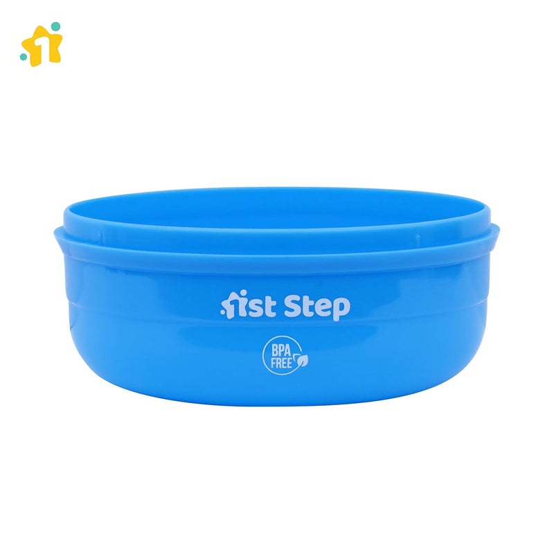 1st Step Powder Puff/Powder Box/Powder Case/Baby Grooming (Blue) - Image 3