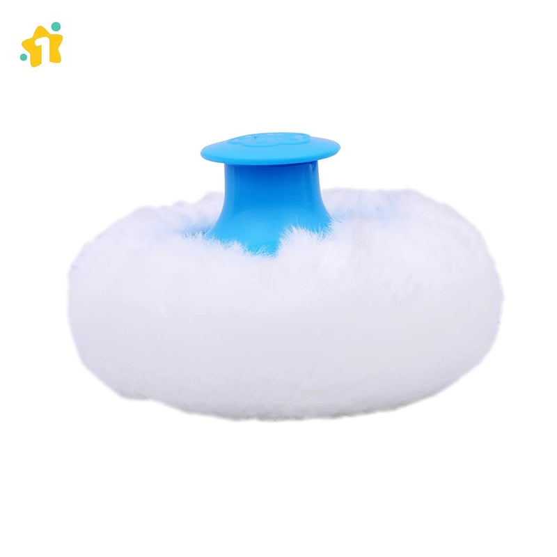 1st Step Powder Puff/Powder Box/Powder Case/Baby Grooming (Blue) - Image 4