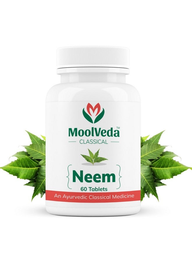 Moolveda أقراص مولوفيدا من النيم لتحسين صحة البشرة | تدعم إزالة السموم | 60 قرص نباتي - Image 1