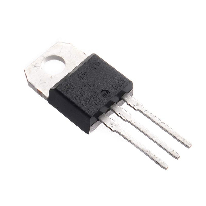 Bridgold 10 قطع BTA16-600B BTA16-600 BTA16 ترياك متوسط التيار، تحفيز البوابة 16A، 600V، TO-220 - Image 4