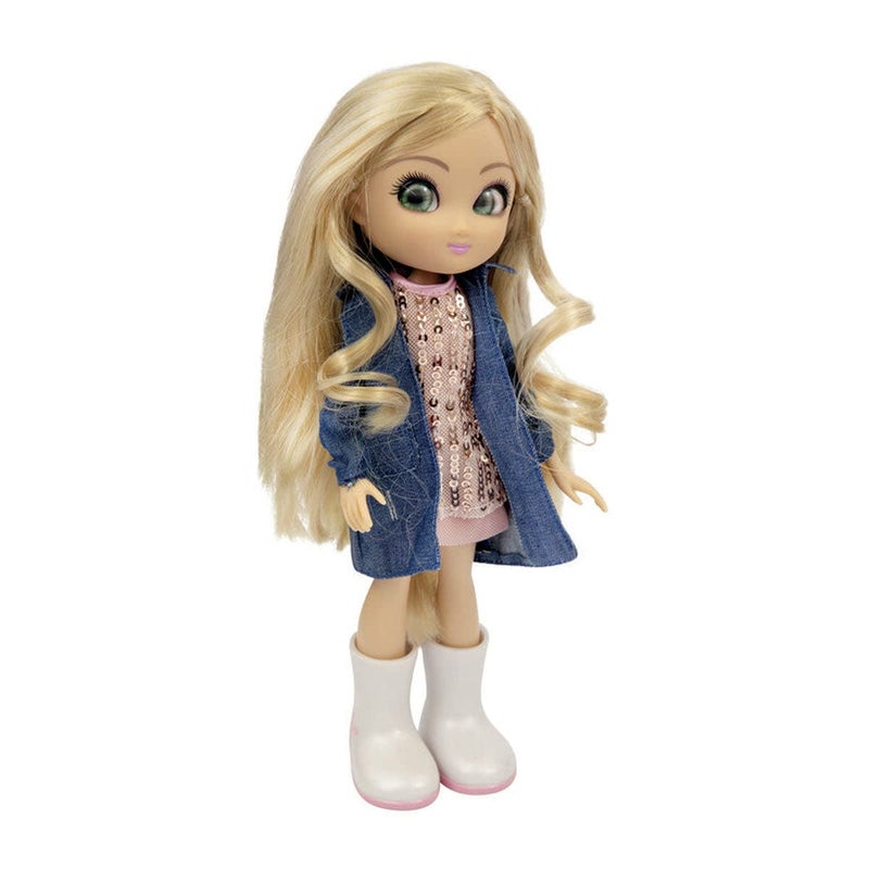 Unique Eyes Fashion Doll Amy - Toy Dolls with Lifelike eyes for girls aged 3 and above - Image 1