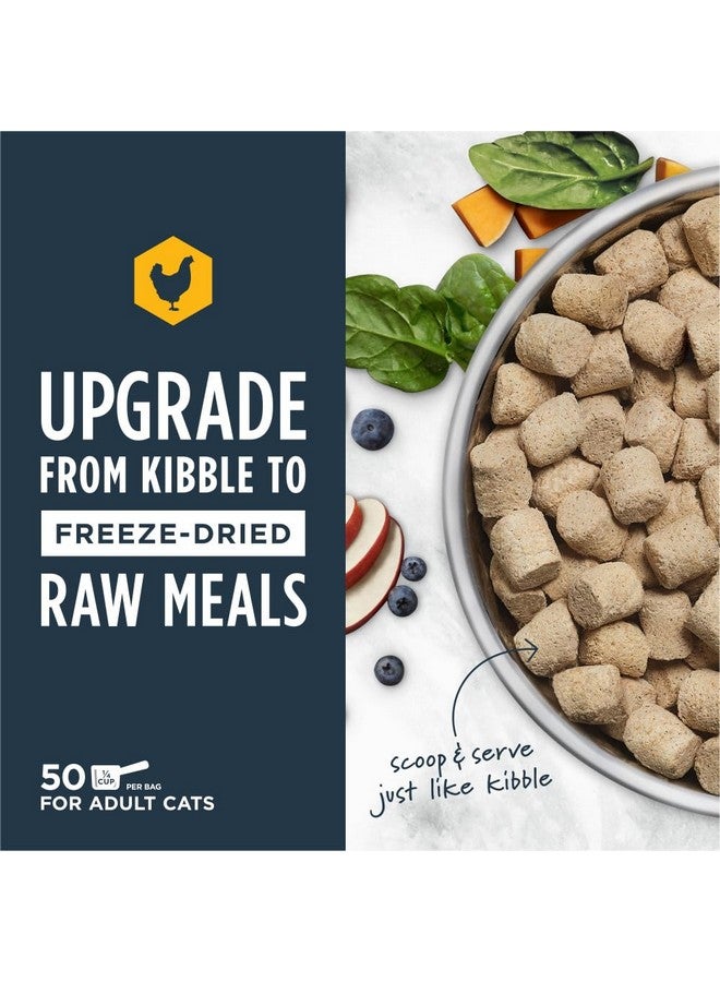 Instinct Freeze Dried Raw Meals, Natural Dry Cat Food, Grain Free - Cage Free Chicken, 25 oz. Bag - Image 2