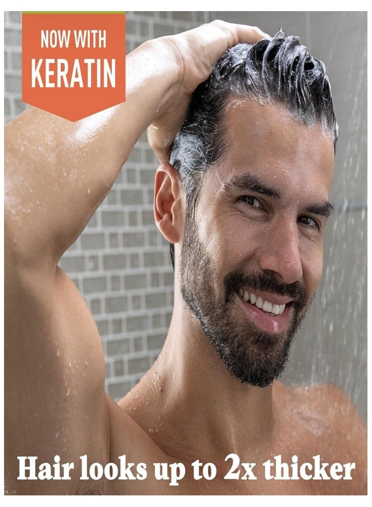 Just For Men Control GX 2-in-1 Shampoo and Conditioner, Gradually Colors Hair - Image 2