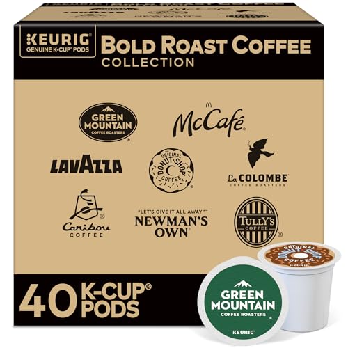 Keurig® Bold Roast Coffee Collection Variety Pack, Keurig Single Serve K-Cup Pods, 40ct - Image 1