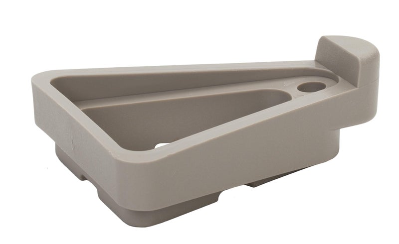 Bosmere Pot Toes, Plant Pot Risers for Indoor and Outdoor, Prevent Stains and Rotting on Wood, Cement, and Tile, Light Gray (Pack of 6),SPT-06LGCS - Image 2