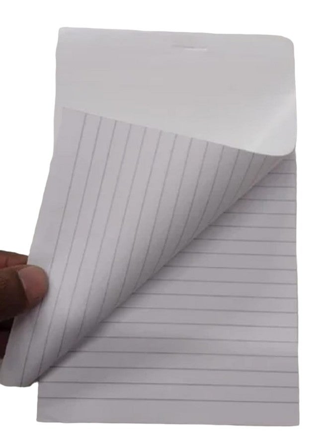 Peeplvalue Conference Writing Pad for Office,meeting Notepads Office Pads, 20 Sheets, 70 GSM Paper, Ruled (Size - 5"X3.5", Pack OF 10) - Image 2