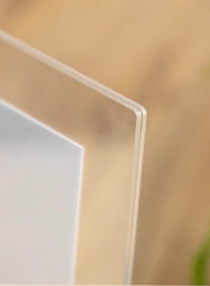 INSENSE 7" Solid Wood And Acrylic Picture Frame - Image 5