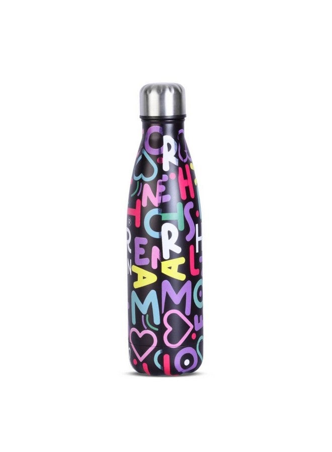 Hamster London Holo Neon Bottle Hamster London Stainless Steel Insulated Water Bottle | Thermos Flask Bottle 500ml | Hot and Cold | Food Grade & BPA Free Insulated Water Bottles - Image 4