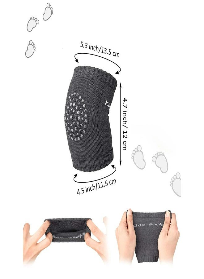 Felofix 1 Pair Baby Crawling Anti-Slip Knee, Unisex Kids Toddlers Kneepads, Child Leg Warmer and Babys Kneecap (Multi Color) - Image 2