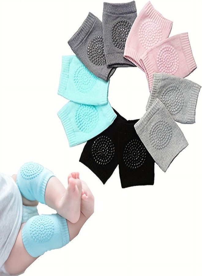 Felofix 1 Pair Baby Crawling Anti-Slip Knee, Unisex Kids Toddlers Kneepads, Child Leg Warmer and Babys Kneecap (Multi Color) - Image 1