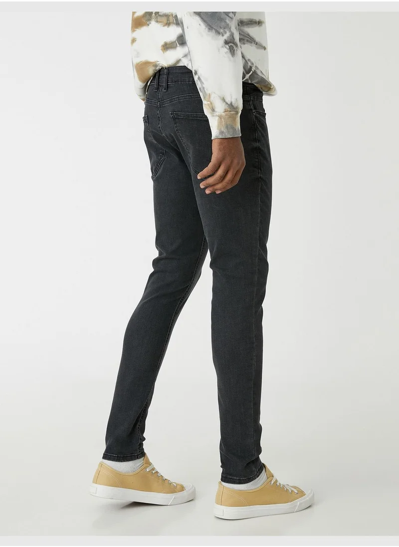 كوتون Justin Super Skinny Fit Jeans